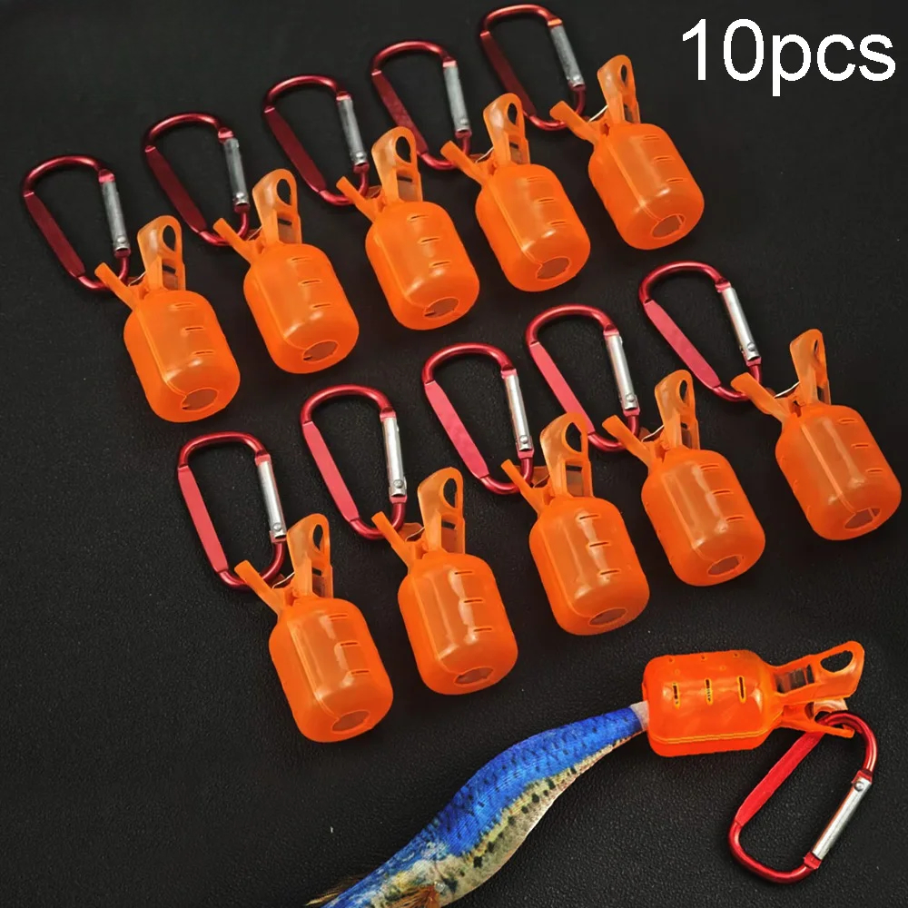Fishing Hook Jig - 10pcs Squid Jig Hook Protector Case