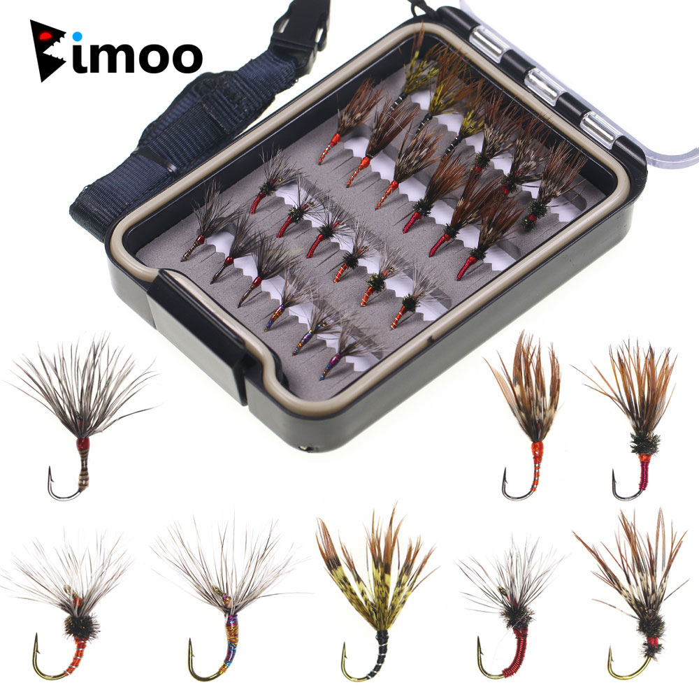 Fishing Hook Assortment - Bimoo 24PCS/Box #12 #14 Mix Tenkara