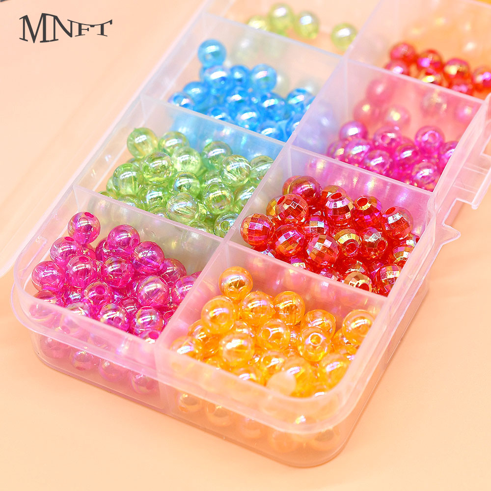 Fishing Hook Assortment - MNFT Mix 5 Colors Round Beads
