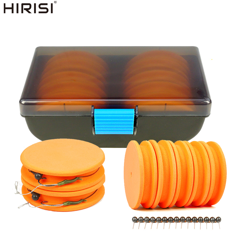 Fishing Hook Box - HIRISI 10Pcs/Box EVA Foam Fishing Line