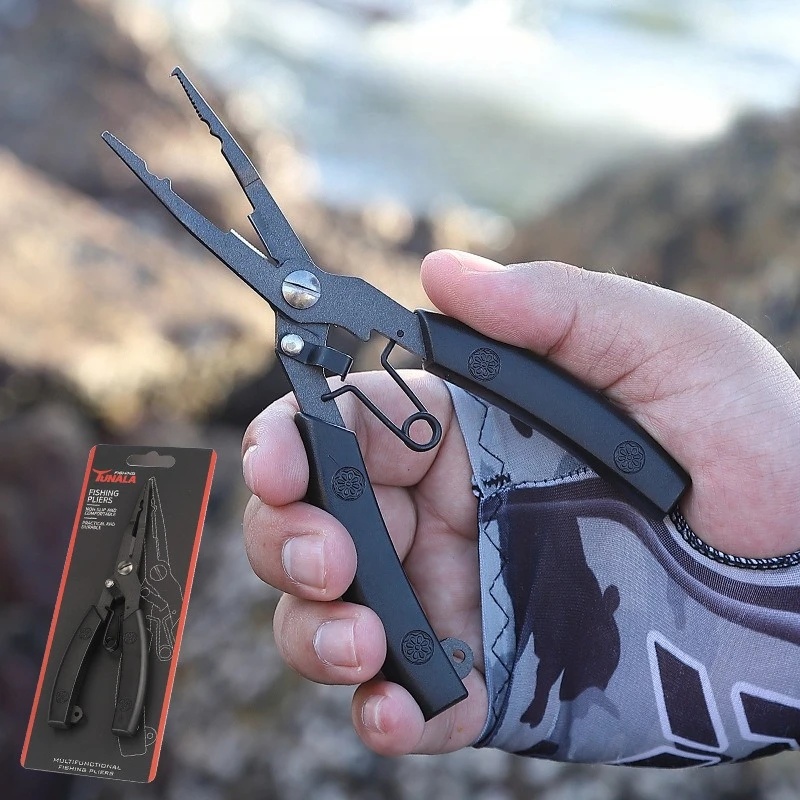 Fishing Hook Remover - Convenient Stainless Steel Fishing Pliers with