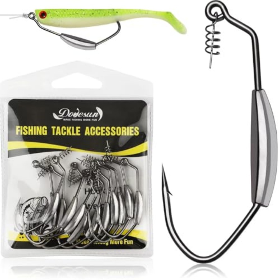 Fishing Hook Weedless - 12PCS/44PCS Weighted Swimbait Hooks Weighted Fishing