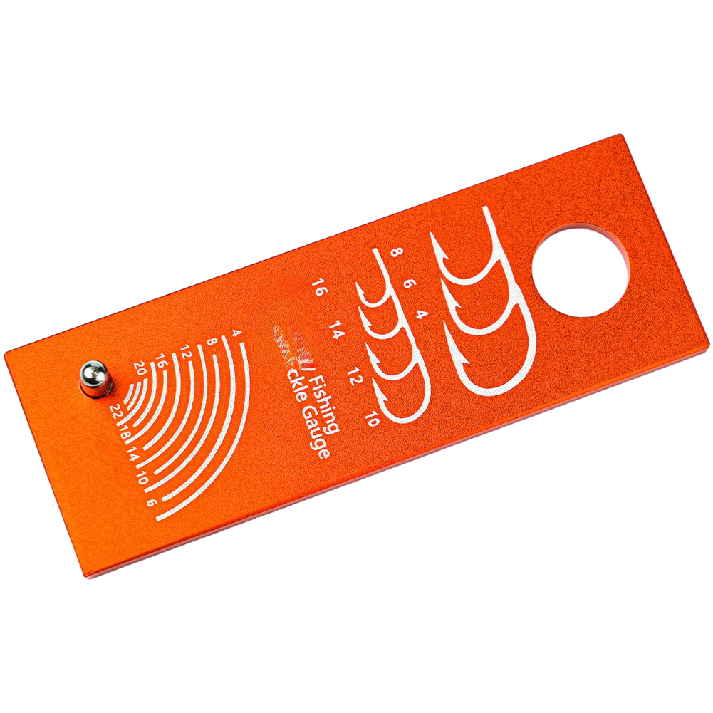 Fishing Hook Size - /Aluminum /Alloy /Fly Fishing Hackle Gauge