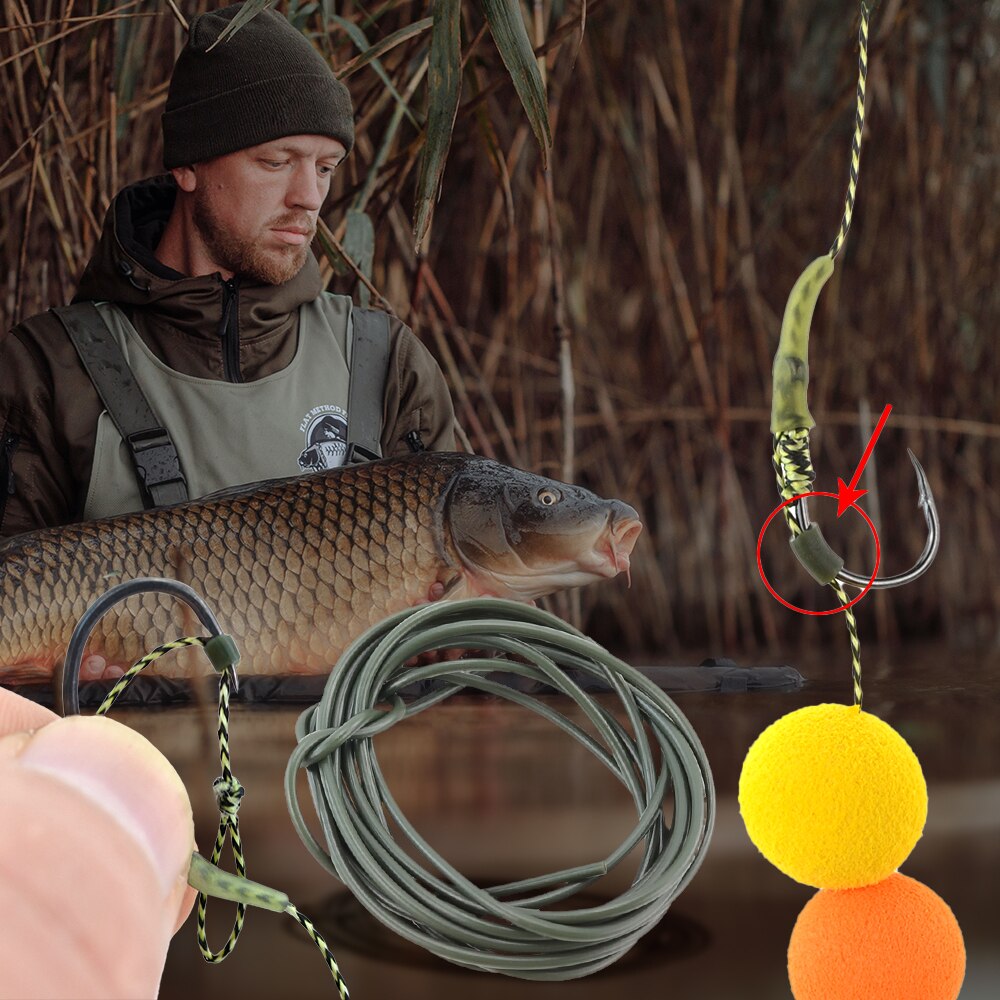 Carp Fishing Silicone Tube For - Fishing Hook Size ulasan dan harga
