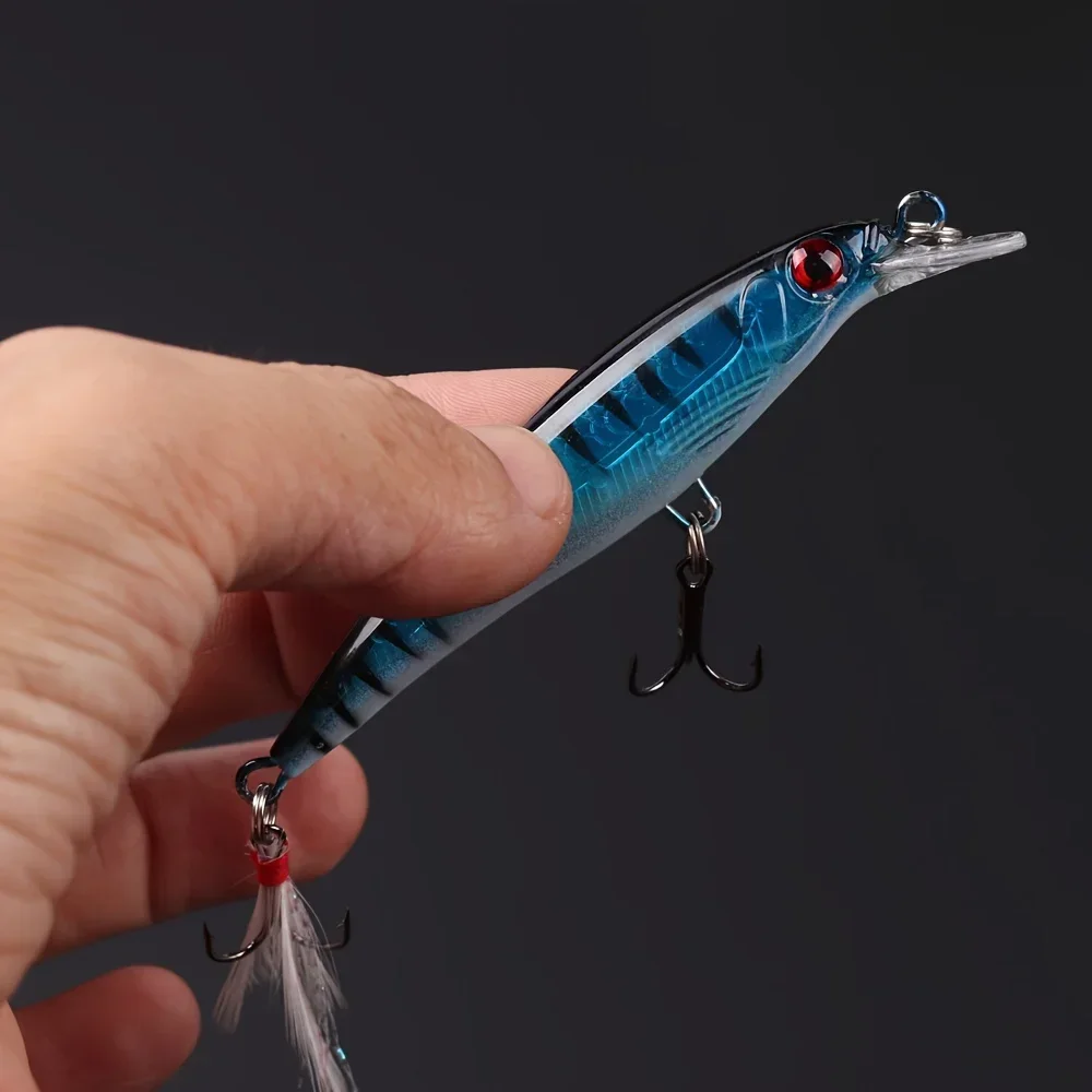 Laser 3D Eyes Bionic Minnow Fi - Fishing Hook Box ulasan dan harga