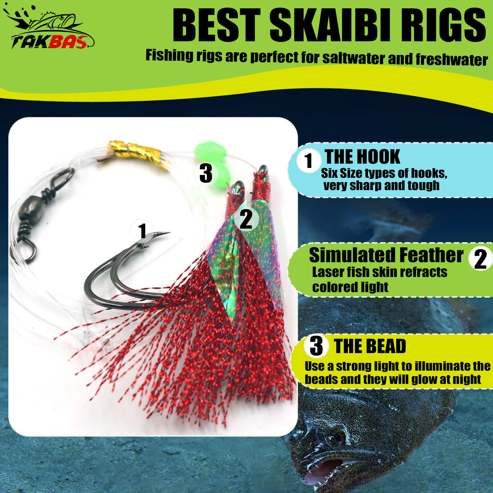6pcs Snapper Tackle Flasher Ri - Fishing Hook Circle ulasan dan harga