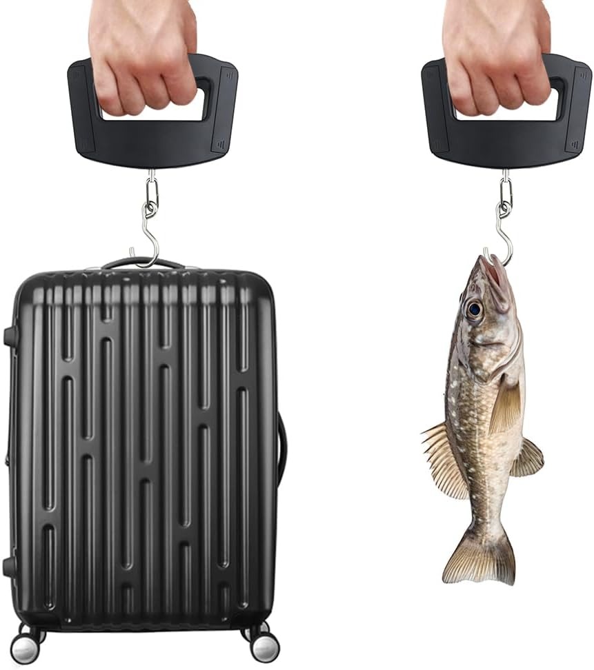 50kg Portable Handheld Digital - Fishing Hook Stainless Steel ulasan dan harga