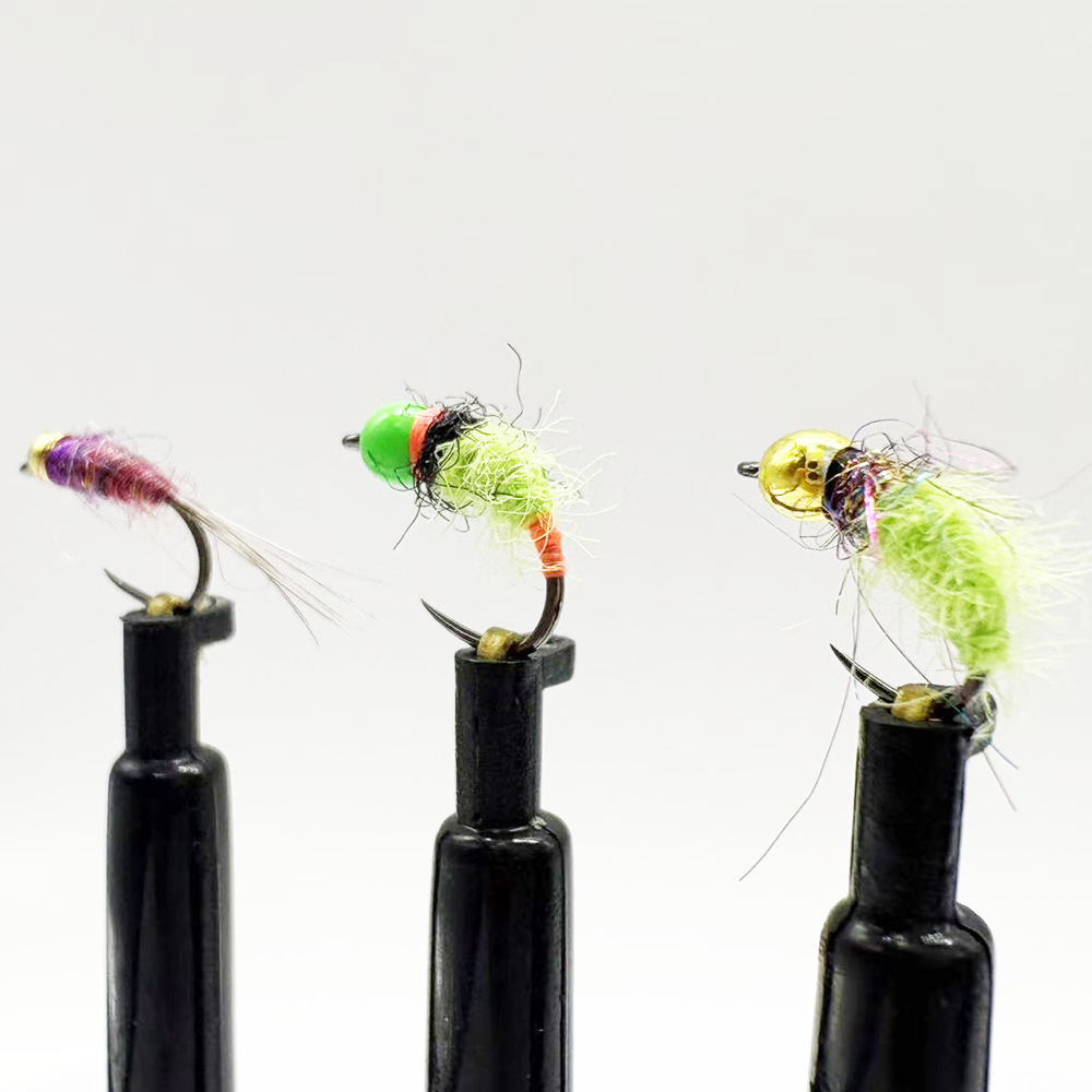 6/12Pcs Mixed Wet Nymph Fly Fi - Fishing Hook Assortment ulasan dan harga