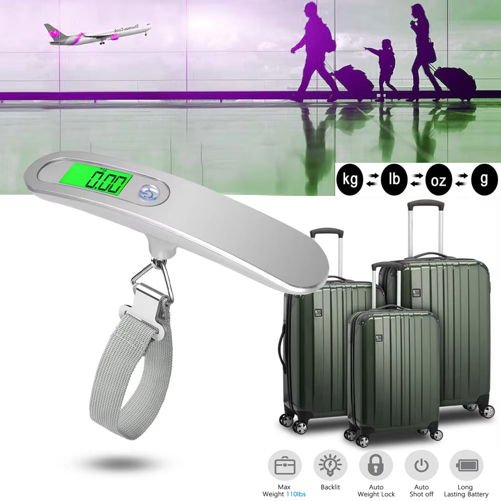 Portable Scale Digital LCD Dis - Fishing Hook Stainless Steel ulasan dan harga