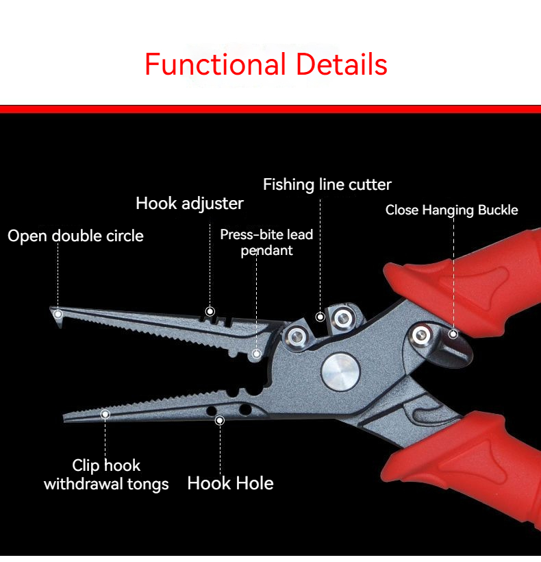High-Precision Luya Pliers Mul - Fishing Hook Remover ulasan dan harga