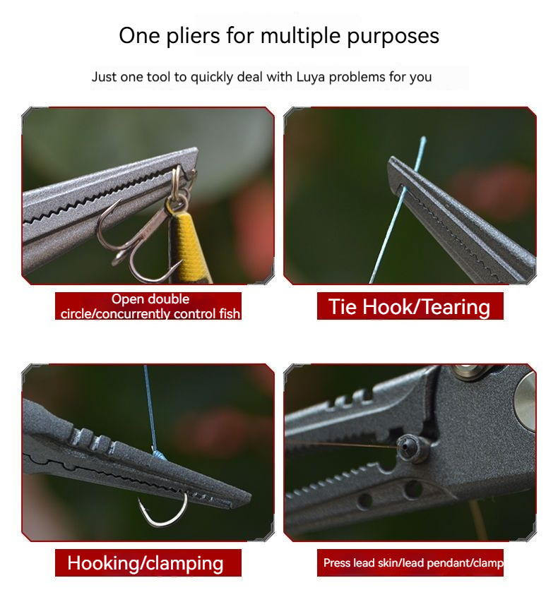 High-Precision Luya Pliers Mul - Fishing Hook Remover ulasan dan harga