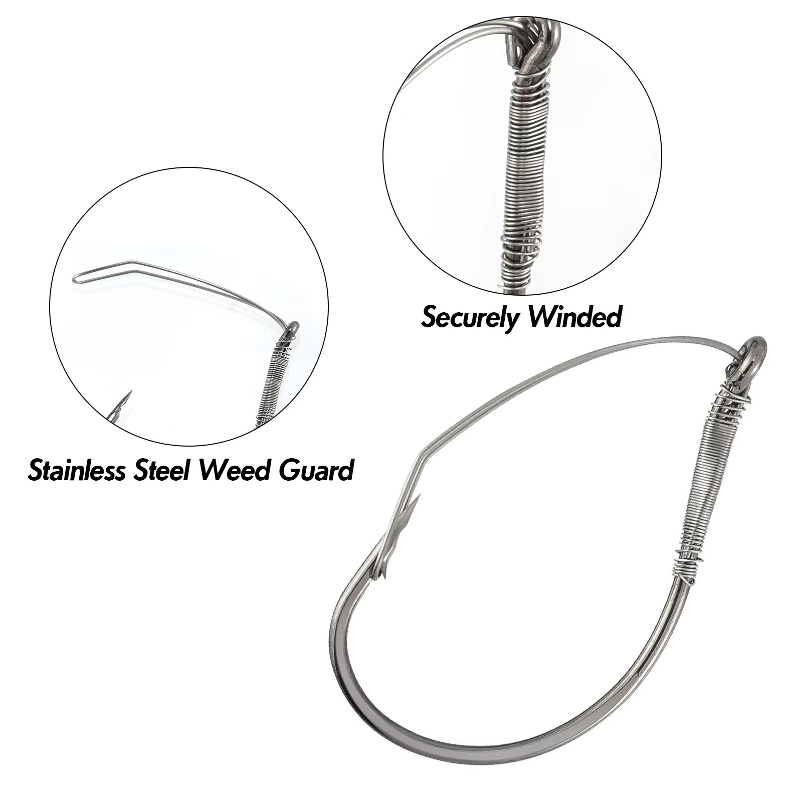 FishTrip Weedless Wacky Rig Ho - Fishing Hook Weedless ulasan dan harga