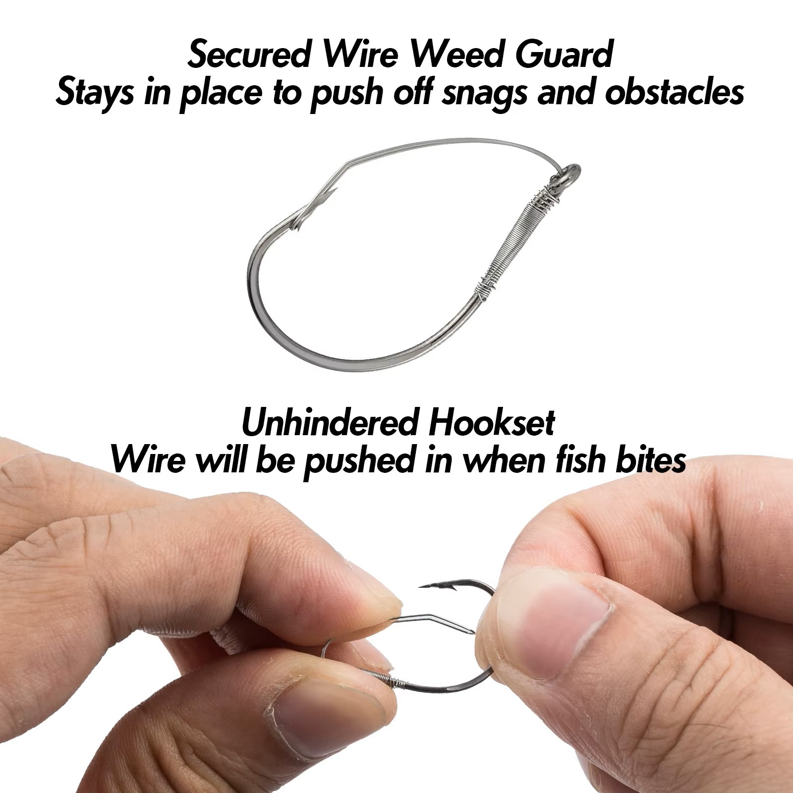 FishTrip Weedless Wacky Rig Ho - Fishing Hook Weedless ulasan dan harga