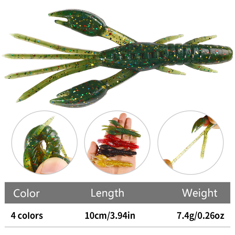Floating Soft Worm Frog Lure H - Fishing Hook Weedless ulasan dan harga