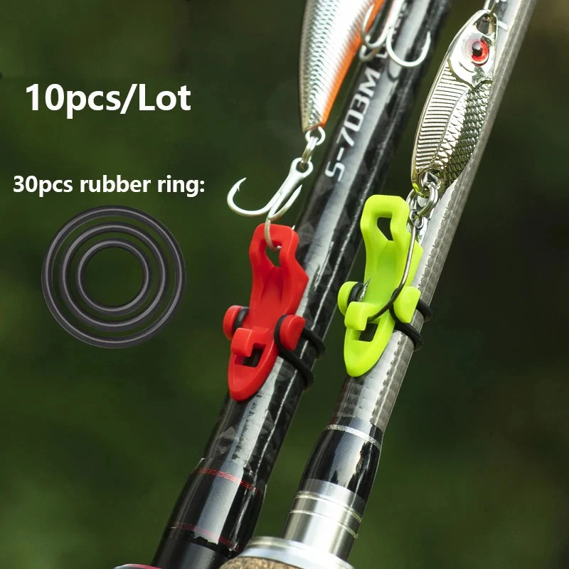 10pcs Fishing Rod Pole Hook Ke - Fishing Hook Jig ulasan dan harga