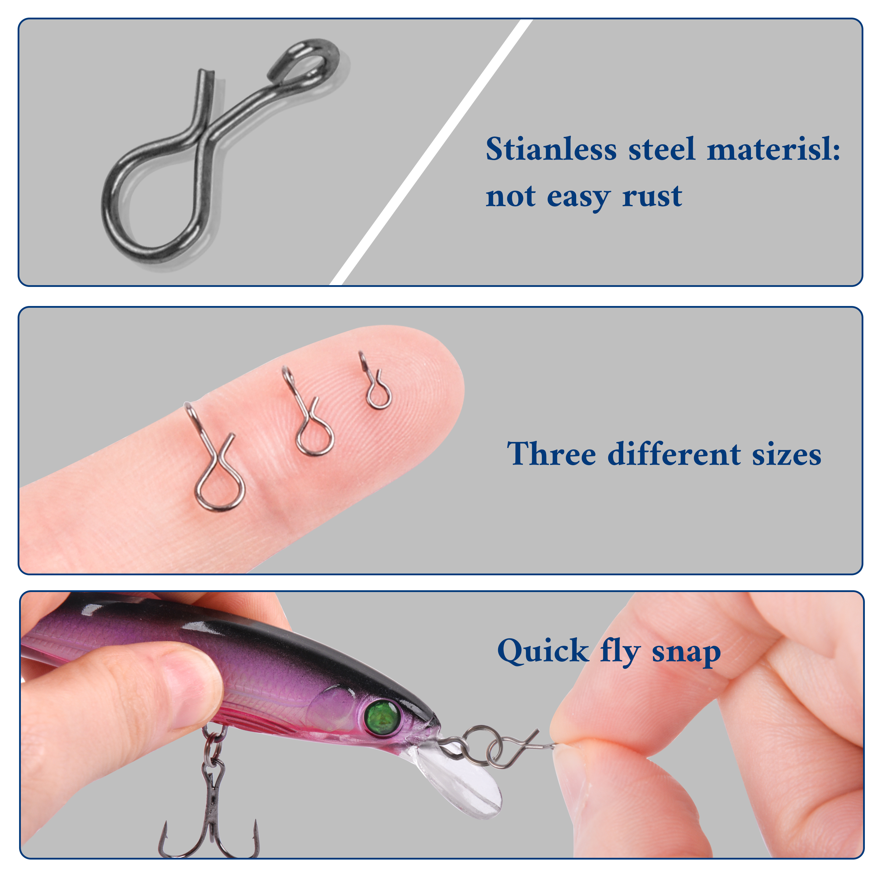 300pcs/box Saltwater Quick Cha - Fishing Hook Box ulasan dan harga