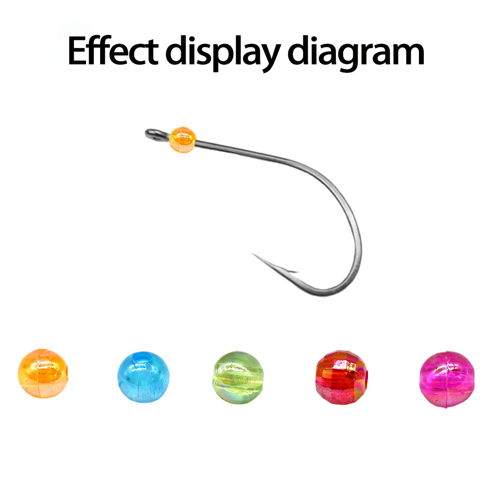 MNFT Mix 5 Colors Round Beads  - Fishing Hook Assortment ulasan dan harga