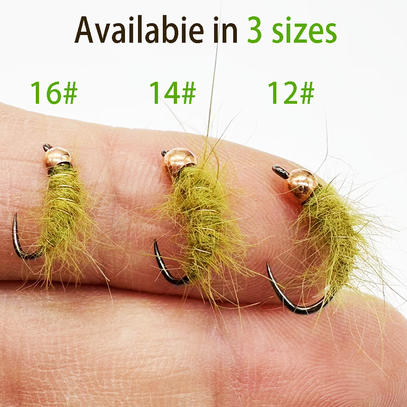 5PCS Fly Fishing Nymphs Wet Fl - Fishing Hook Barbless ulasan dan harga