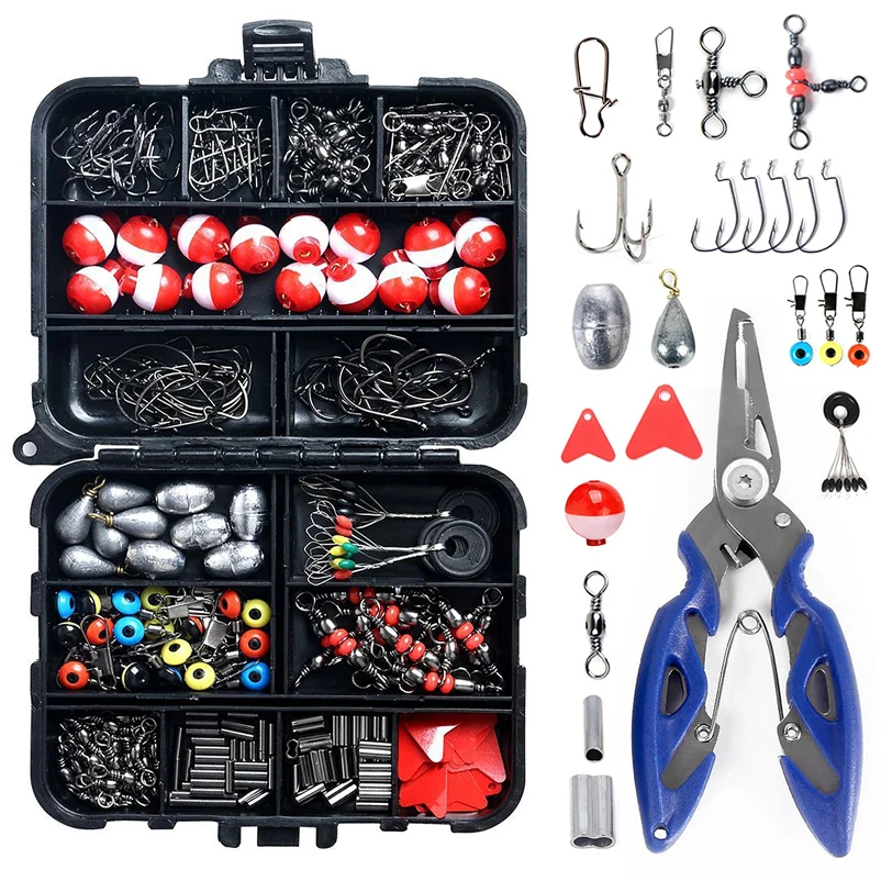 263pcs Outdoor Fishing Accesso - Fishing Hook Box ulasan dan harga