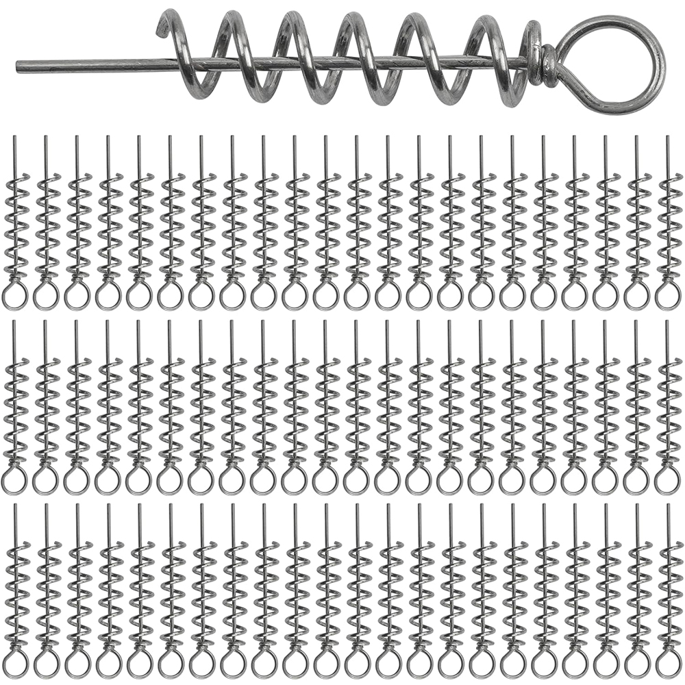 50Pcs Spring Twist Lock Fishin - Fishing Hook Box ulasan dan harga