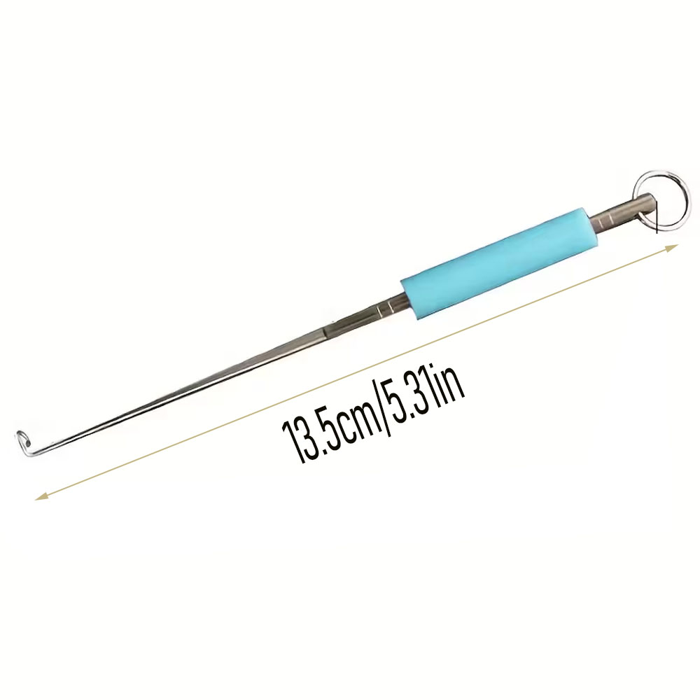 Heavy-Duty Stainless Steel Dee - Fishing Hook Size ulasan dan harga