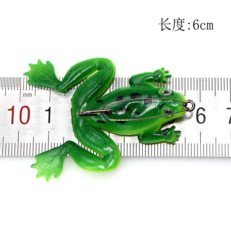 Weedless Soft Frog Lure With H - Fishing Hook Weedless ulasan dan harga