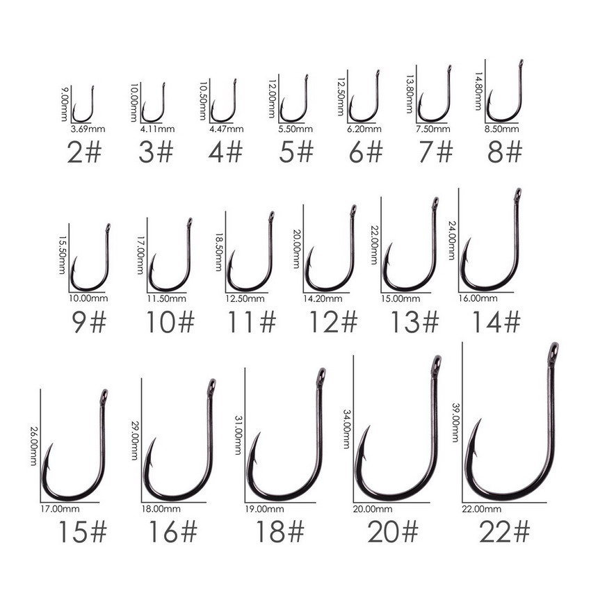 50pcs/20pcs Fishhook Coating H - Fishing Hook Circle ulasan dan harga