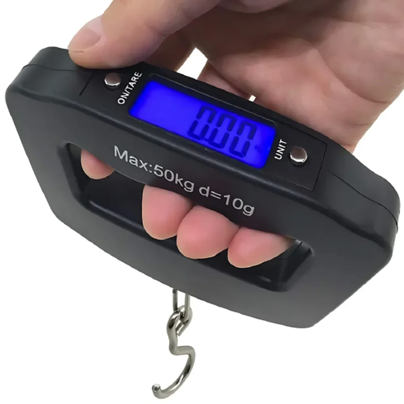 50kg/10g Travel Luggage Scale  - Fishing Hook ulasan dan harga