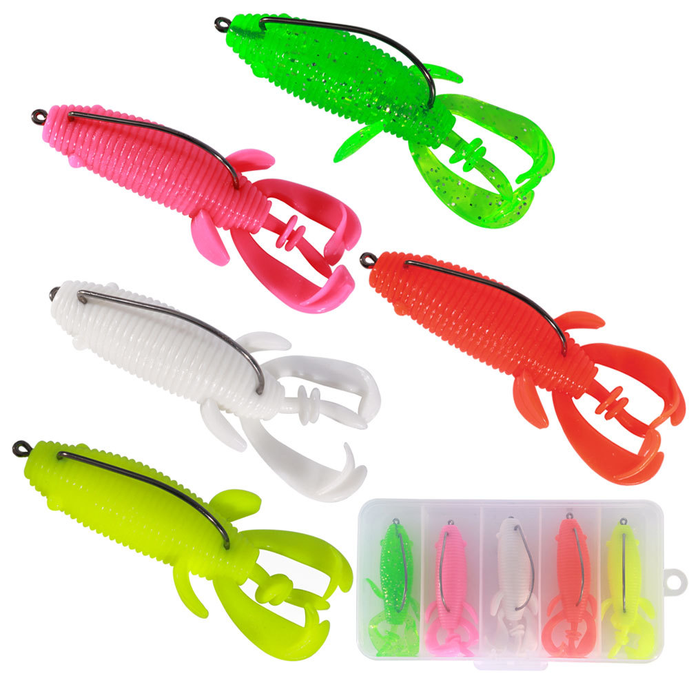Floating Soft Frog Bait Reinfo - Fishing Hook Weedless ulasan dan harga
