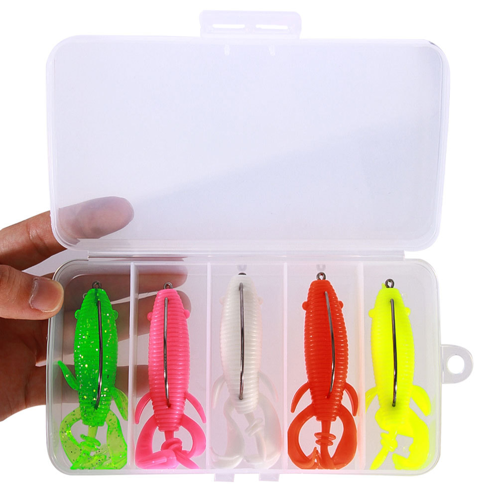 Floating Soft Frog Bait Reinfo - Fishing Hook Weedless ulasan dan harga