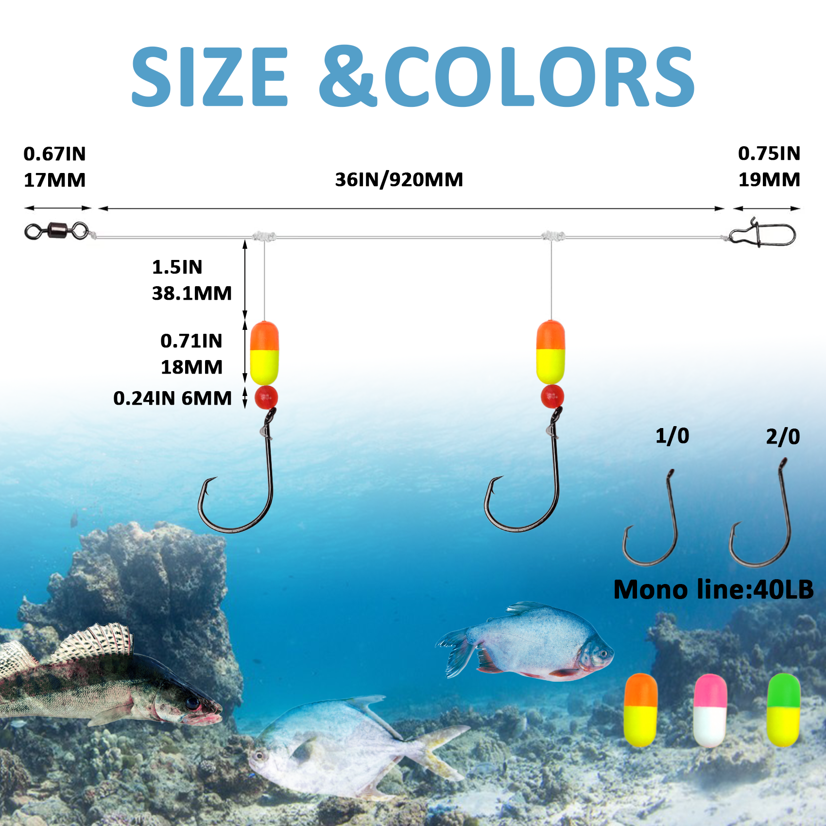Aventik Pompano Rig Fishing Sa - Fishing Hook Circle ulasan dan harga