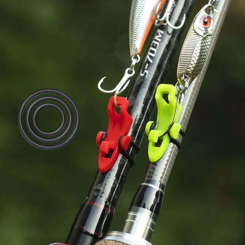5pcs Fishing Rod Pole Hook Kee - Fishing Hook Box ulasan dan harga