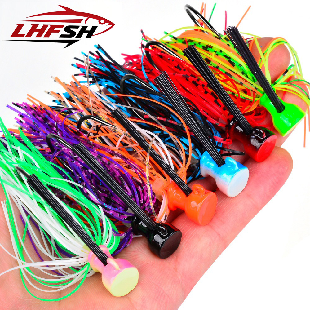 7G 10G 14G Jig Hook Fishing Lu - Fishing Hook Weedless ulasan dan harga