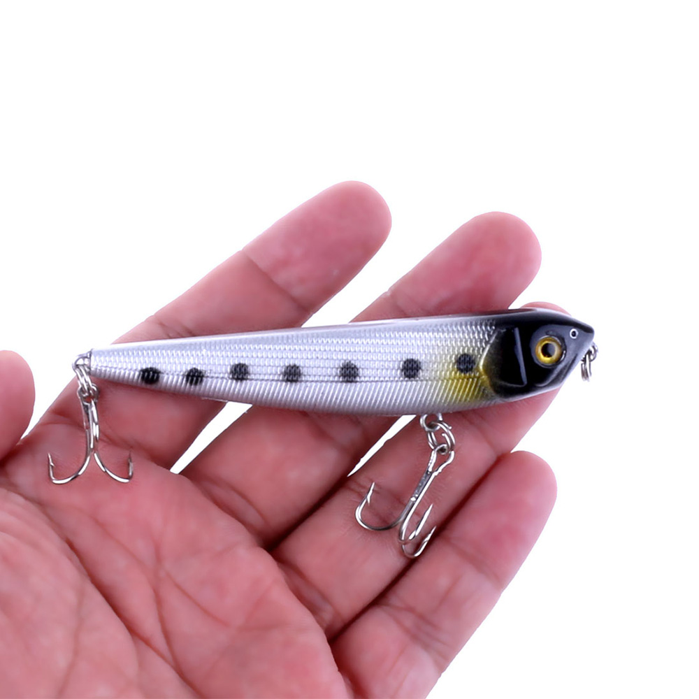 8pcs 8.5cm 9.8g Long Casting T - Fishing Hook Treble ulasan dan harga